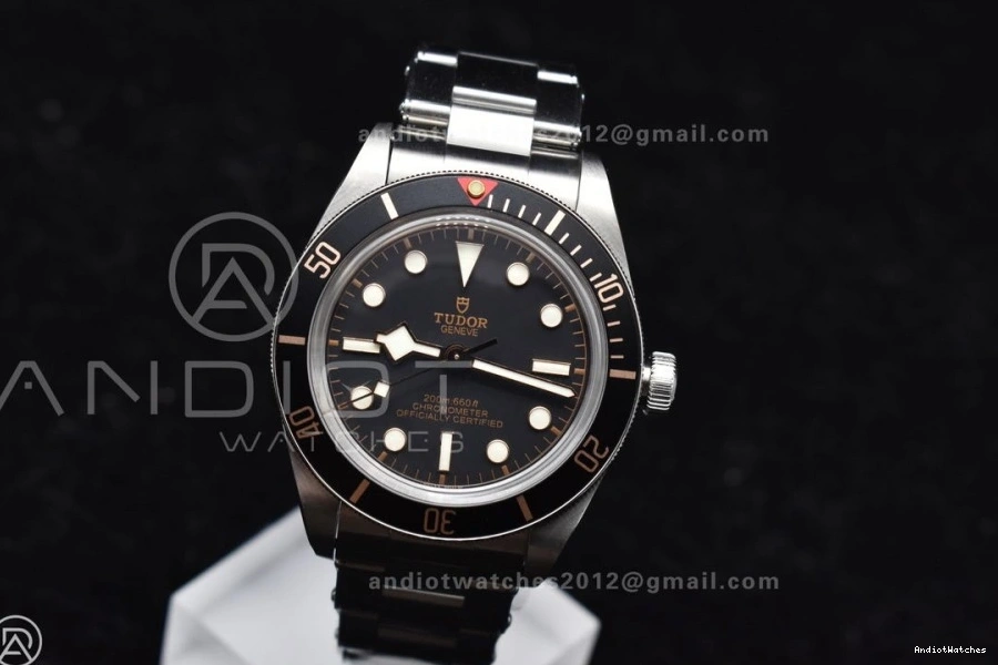 Best Heritage Black A2824 ZF On Durable 889 1:1 Bay SS Black V Bezel Bracelet Edition 39MM 0425